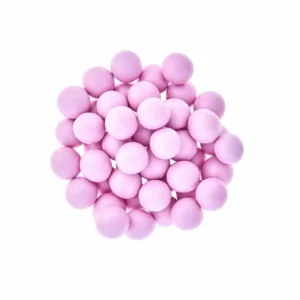 Óriás ropogós cukorgolyó - Rózsaszín 50g