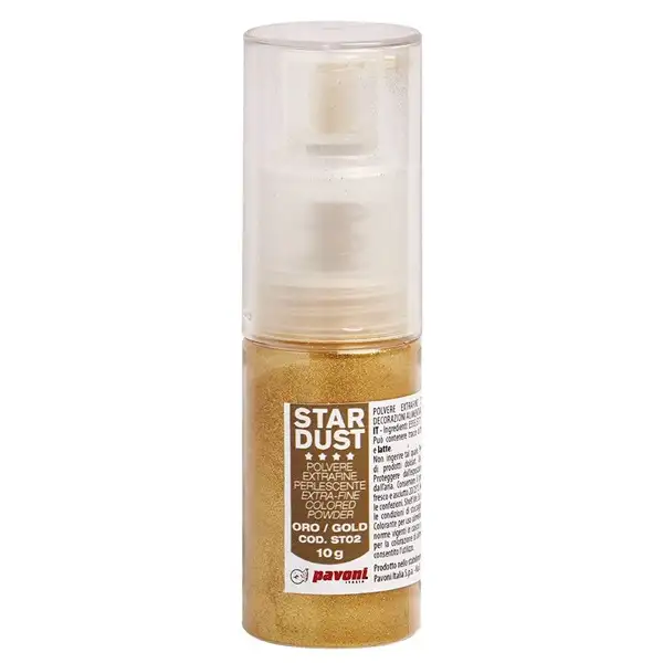 Pavoni Stardust Pumpás Spray - Arany - 10g