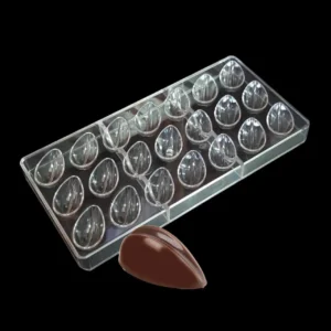 Polikarbonát Bonbon Forma – Tojás, Kávészem