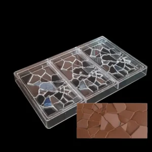Polikarbonát Forma – Táblás Csokoládé – Törött Csokoládé