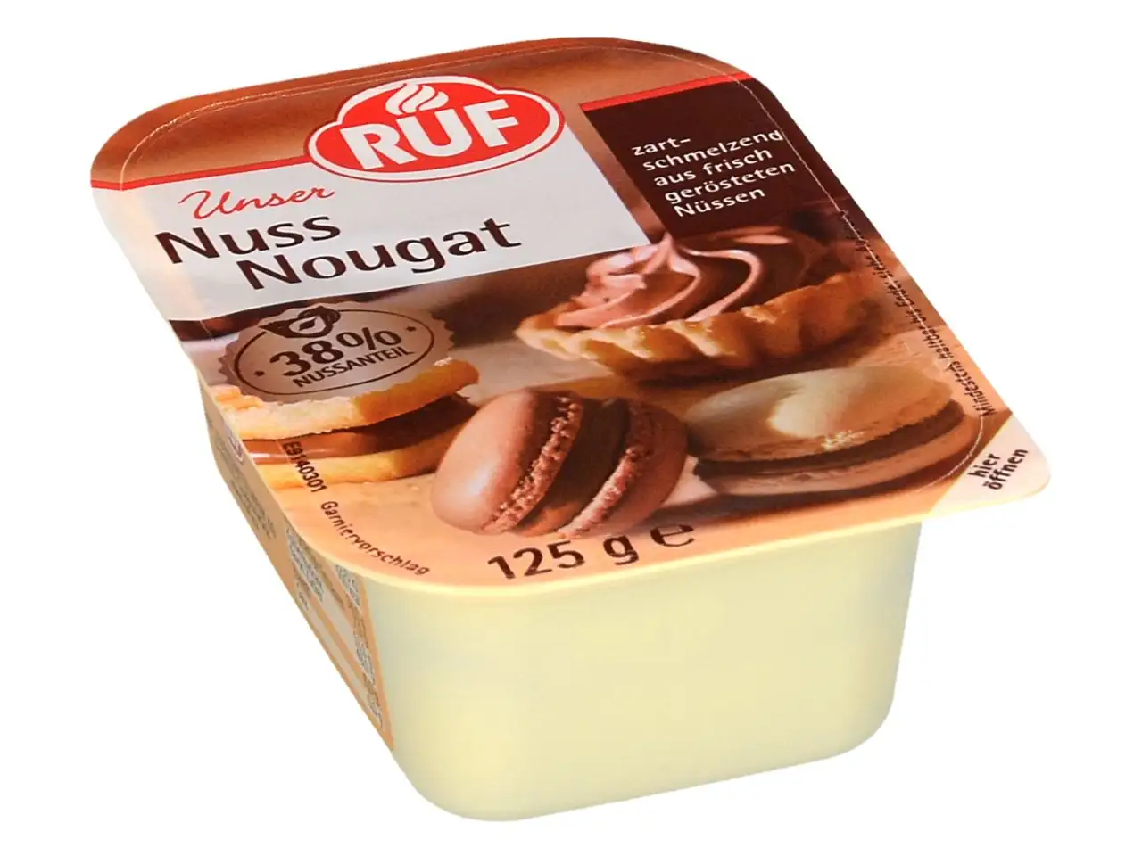 RUF Mogyoró nugát 125g