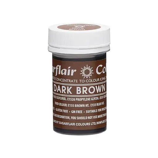 Sugarfalir gélfesték - Sötétbarna