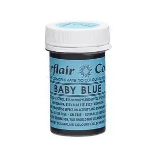 Sugarflair gélfesték - Babakék