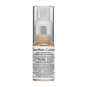 Sugarflair Pumpás csillámpor spray -Extremes Gold- 10g