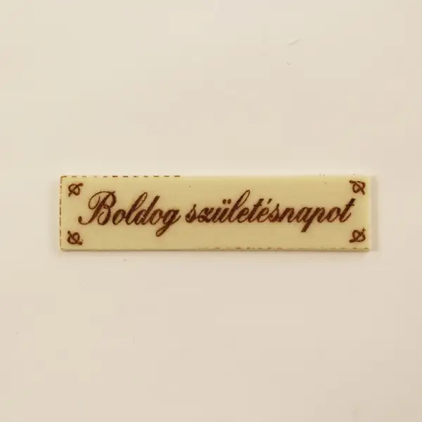 Szamos Tortatábla Téglalap - Boldog születésnapot 10g