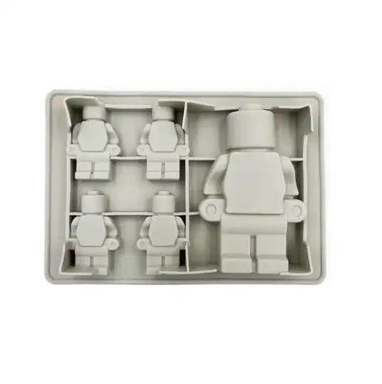 Szilikon csoki és bonbon öntő forma - Lego emberkék
