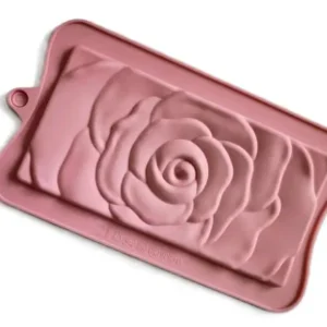 Szilikon csokiöntő forma - Táblás csoki - Rózsa