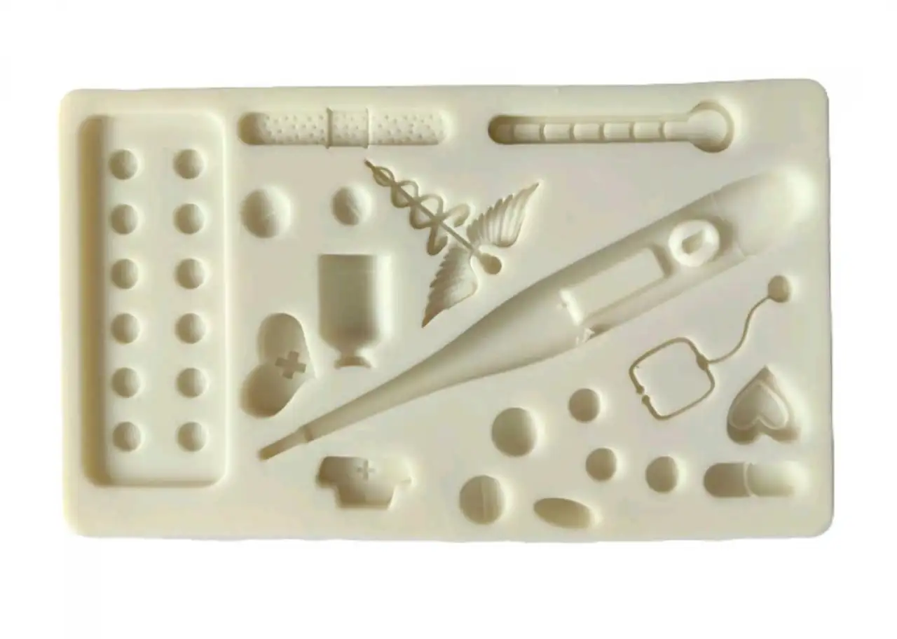 Szilikon fondant mintázó - Orvosi műszerek, gyógyszerek