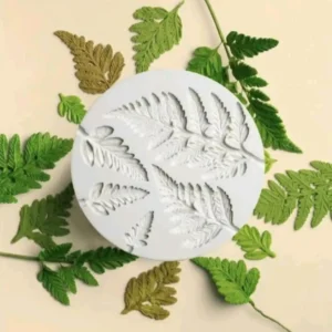 Szilikon fondant mintázó - Páfrány levelek