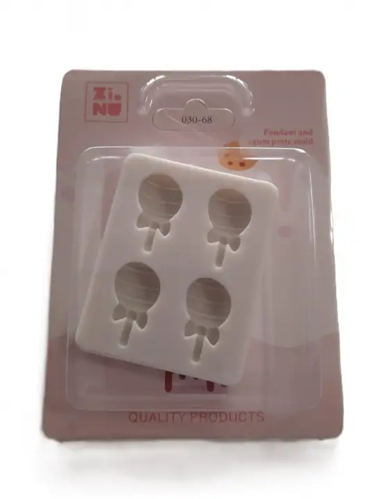 Szilikon fondant mintázó forma - Cake Pop, nyalóka