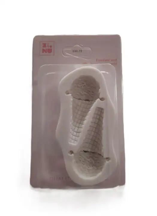 Szilikon fondant mintázó forma - Fagyi