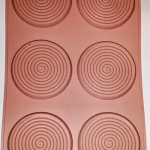 Szilikon Forma - Csiga  75mm  6 részes