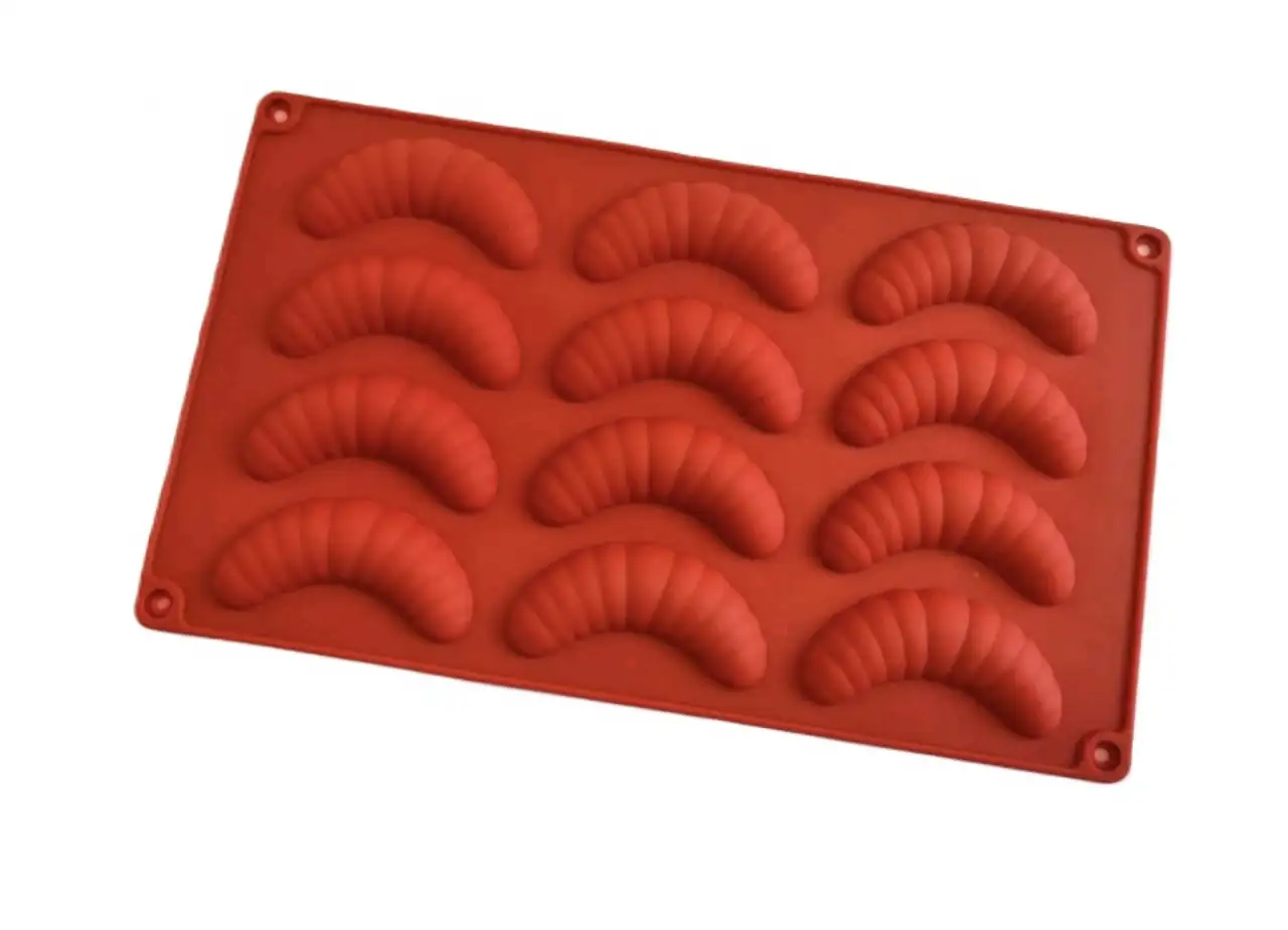 Szilikon forma - Kifli - 12 részes