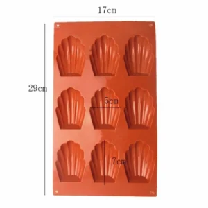 Szilikon Forma - Madeleine 9r