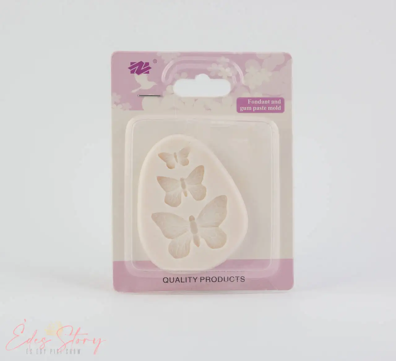 Szilikon Forma Fondanthoz -  Pillangók