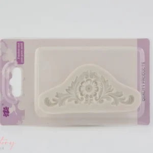 Szilikon Forma Szegély Dísz Rózsa