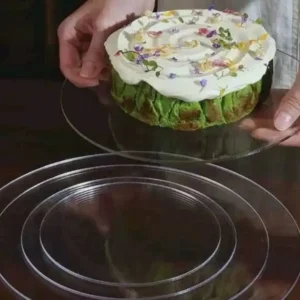 Tortaalátét akril 25cm