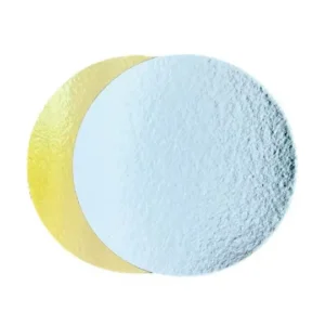 Tortaalátét Gold and Silver kollekció – Vastag,  kerek 28 cm