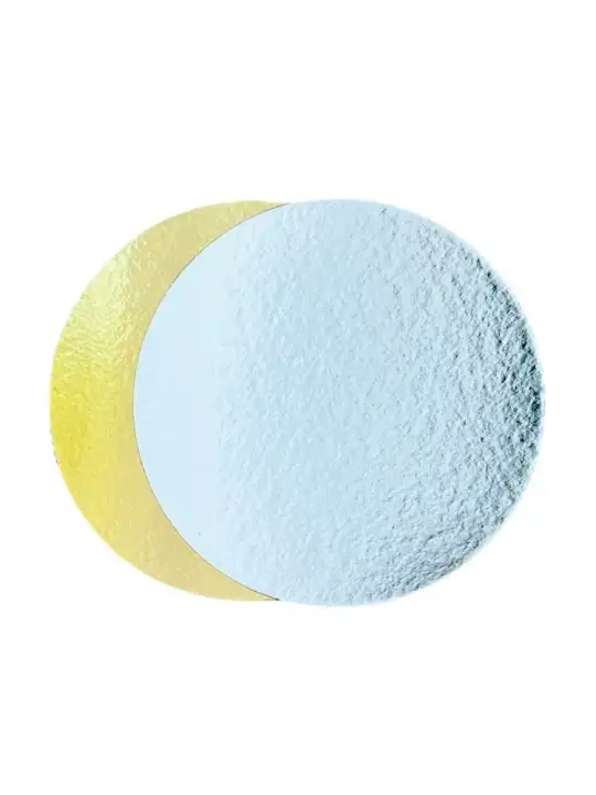 Tortaalátét Gold and Silver kollekció – Vastag, kerek 28 cm