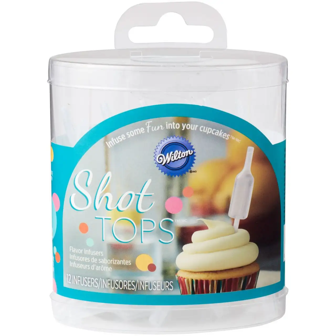 Wilton Shot Top Pezsgő Pipetta 12db