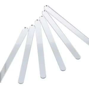 Cake-Masters Műanyag Jégkrém Pálca, Popsicle Pálcika - Ezüst 6db