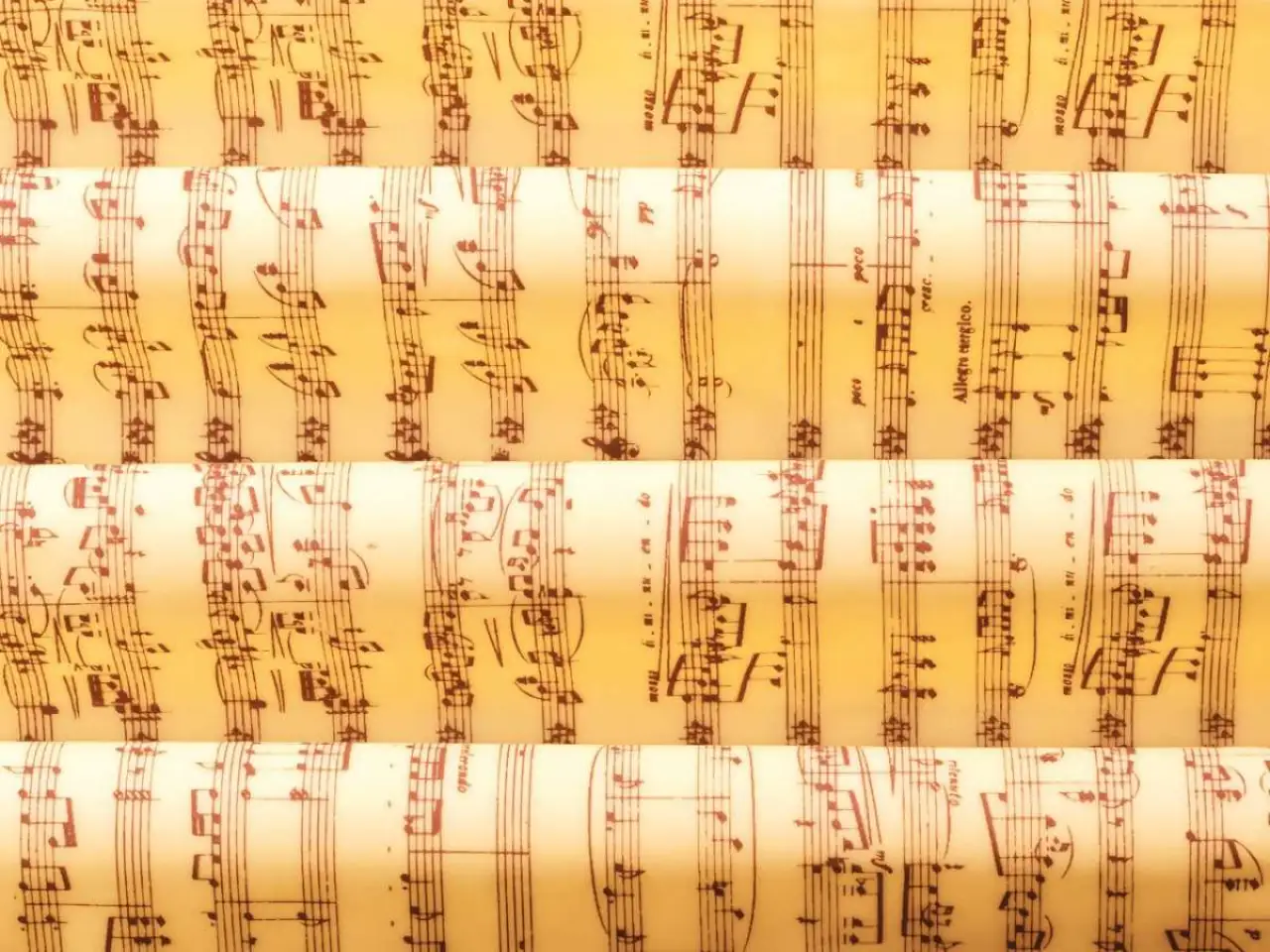 CM Csokoládé Transzferfólia -  Hangjegyek 40x25cm