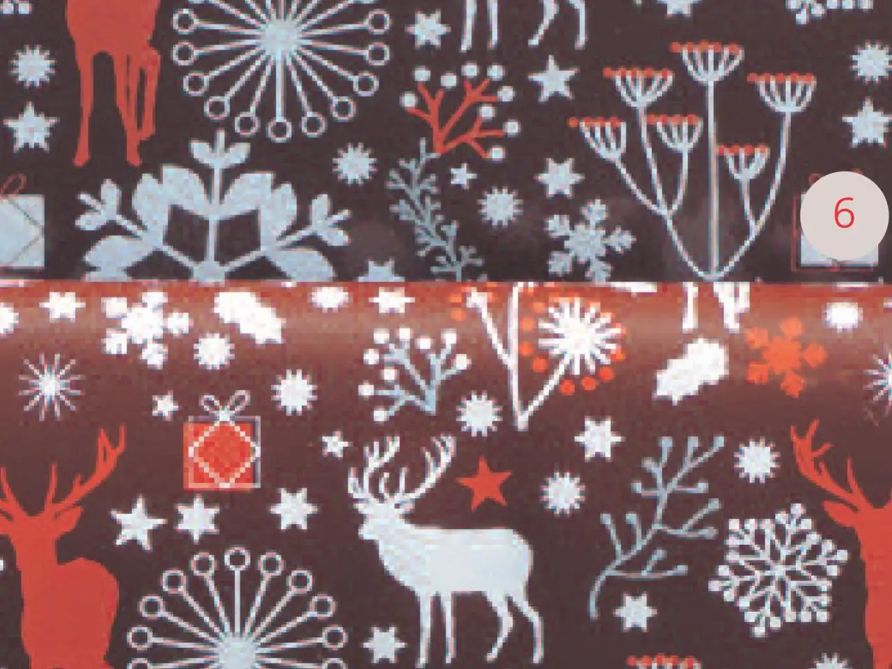 CM CsokoládéTranszferfólia - karácsonyi szarvasok 40x25cm