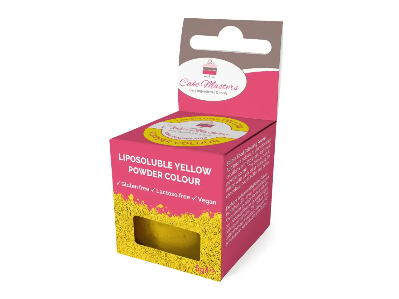 CM ételfesték por - Zsírban oldódó - Sárga 5g