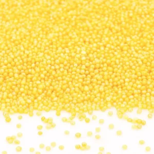 CM mini gyöngy nonpareils  – Sárga 90g