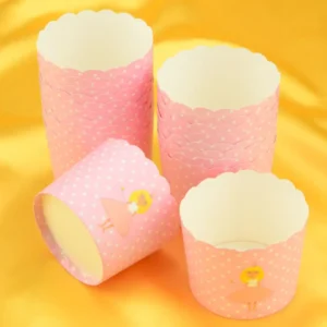 CM Muffin Csésze - Rózsaszín Királylányos 20db