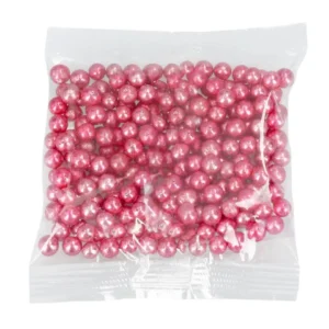 CM Puha Cukorgyöngy -  Metálrózsaszín 7mm 60g