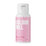 Colour Mill Olajbázisú Ételfesték -  Pasztell Babarózsaszín 20ml