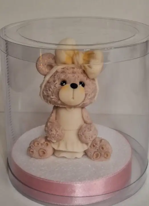 Cukorfigura -Maci lány szőrös