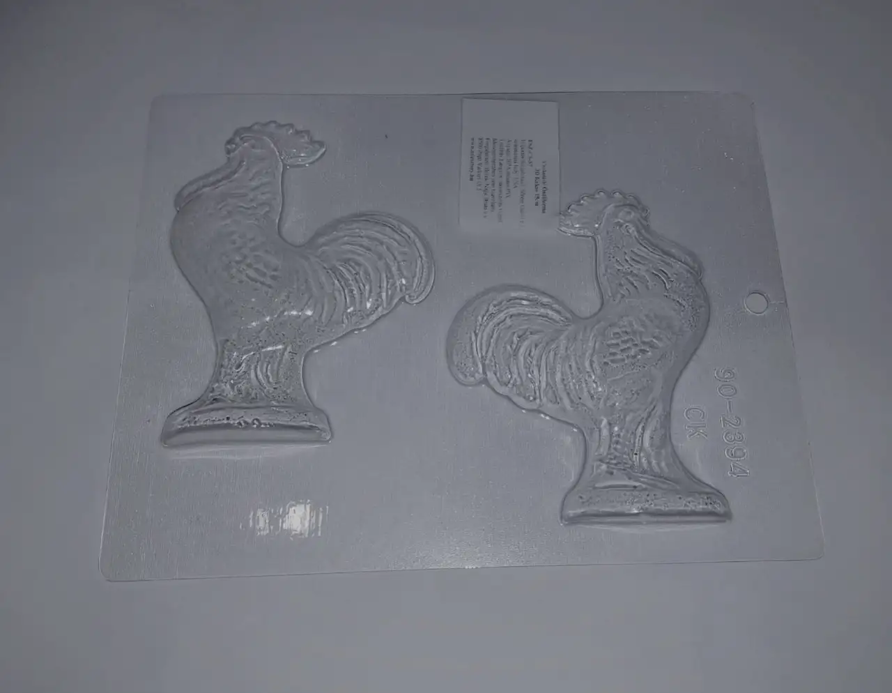 Csoki forma - 3D Kakas 15cm