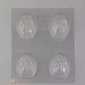 Csoki Forma 3D Tojás Szalagos 8cm