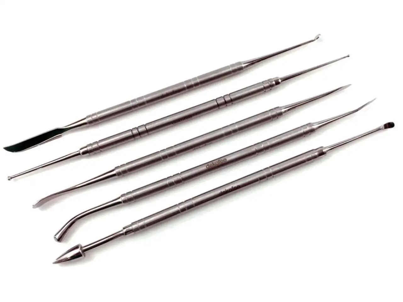 Dekofee professzionális modellező eszközkészlet rozsdamentes acélból