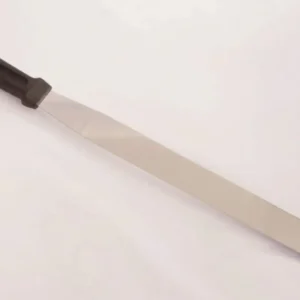 Fém kenőkés, spatula, cukrászkés - Egyenes