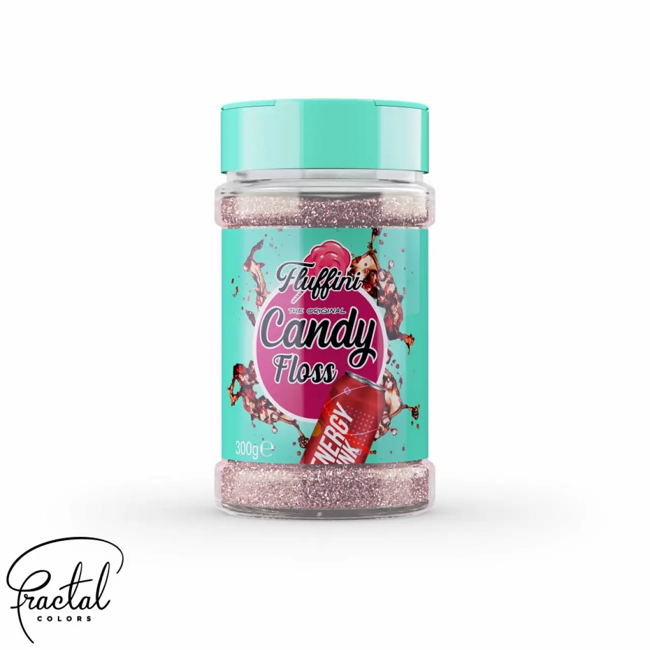 Fluffini ízesített vattacukor alapanyag - Energiaital (Energy Drink) - 300g