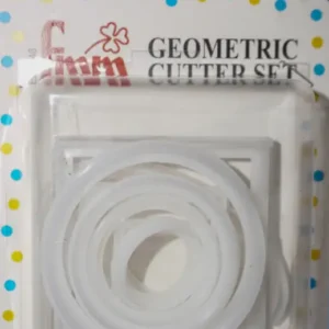 FMM Geometriai műanyag formák kiszúró szett 10db