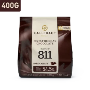 Callebaut belga csokoládé pasztilla – 54,5% étcsokoládé (811NV)  400g