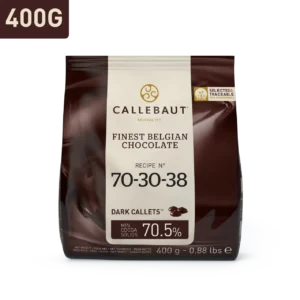 Callebaut belga csokoládé pasztilla – 70,5% étcsokoládé (703038NV)  400g
