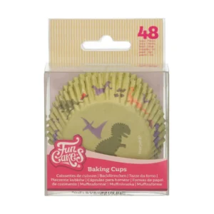 FunCakes -  Muffin kapszli – Dínó 48db/cs