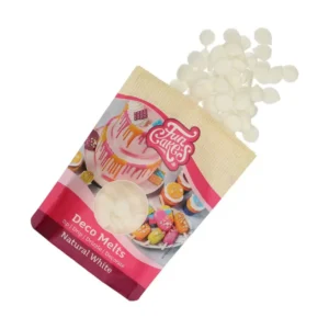 FunCakes Deco Melts 250g - Természetes Fehér ( E171 mentes )