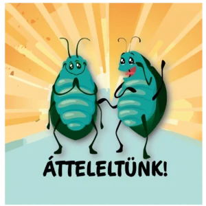 Átteleltünk Polli szögletes 20x20cm