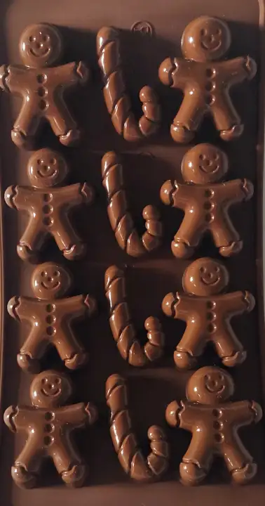 Karácsonyi bonbon forma - Mézi és nyalóka