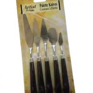 Kenőkés, spatula vajkrém mintázáshoz 5 részes