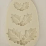 Magyal levél mintájú szilikon fondant és marcipán mintázó