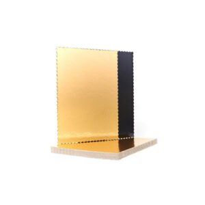 Tortaalátét - Téglalap - Arany - 25x35cm