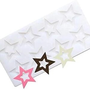 Csokoládé dísz öntőforma - Csillag