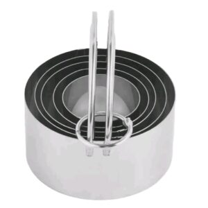 Pogácsaszaggató 5 részes fém